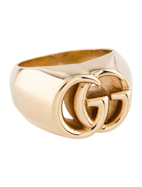 men's gold gucci rings